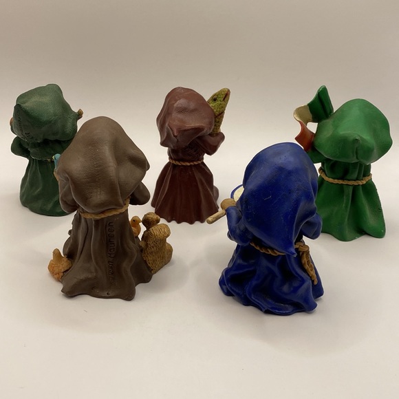 Vintage Friar Folk 23 Pc Monk Collection By Maureen Carlson - Picture 8 of 15